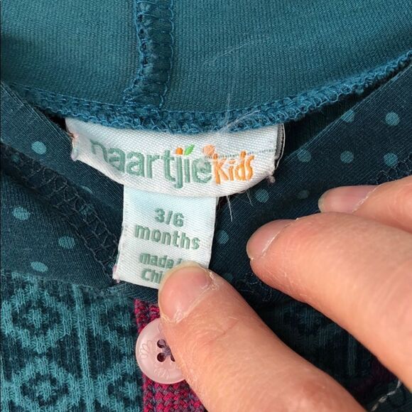 Naartjie warm thermal ruffle dress - 3/6 m - Picture 3 of 6